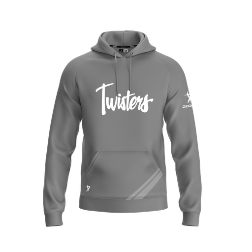 [FOLHSMGY-YXS-LOGO1] Decker Summit Hoodie (Youth XS, Gray, Logo 1)