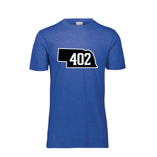 [FTSCUBNV-AS-LOGO2] Decker Men's Tri-Blend T-Shirt - Short Sleeve (Adult S, Navy, Logo 2)