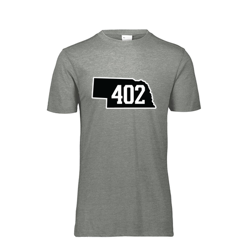 [FTSCUBGY-YS-LOGO2] Decker Youth Tri-Blend T-Shirt - Short Sleeve (Youth S, Gray, Logo 2)