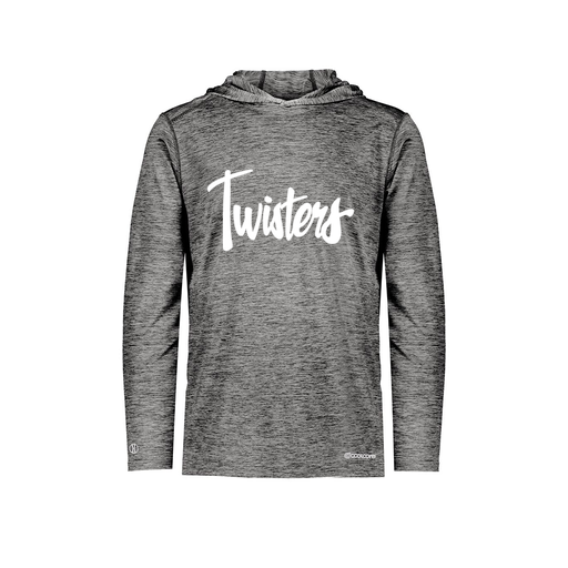 [FOLHCGBK-AS-LOGO1] Decker Men's Charge Hoodie (Adult S, Black, Logo 1)