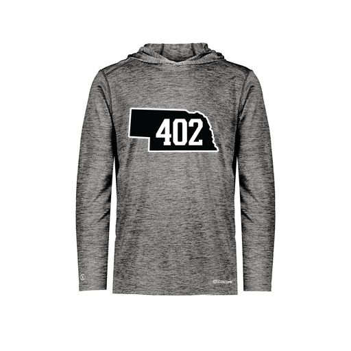 [FOLHCGBK-AS-LOGO2] Decker Men's Charge Hoodie (Adult S, Black, Logo 2)