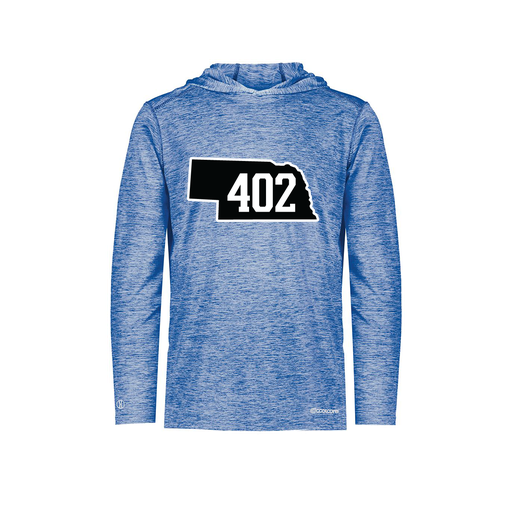 [FOLHCGRY-AS-LOGO2] Decker Men's Charge Hoodie (Adult S, Royal, Logo 2)