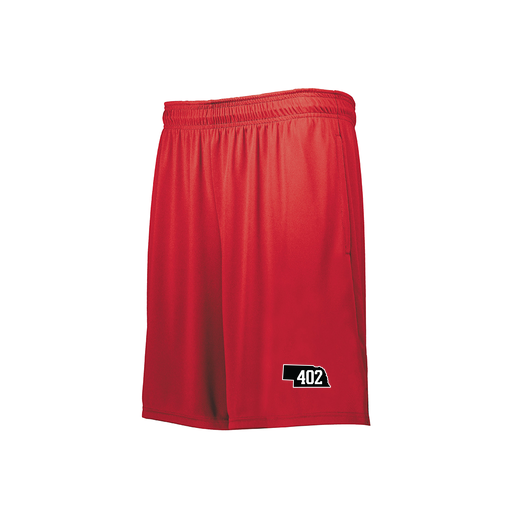 [229511.083.XS-LOGO2] Decker Men's Swift Short (Adult XS, Red, Logo 2)